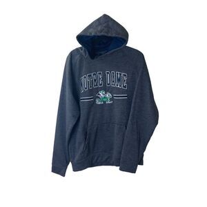 Colosseum Notre Dame University Pullover Hoodie Sz L